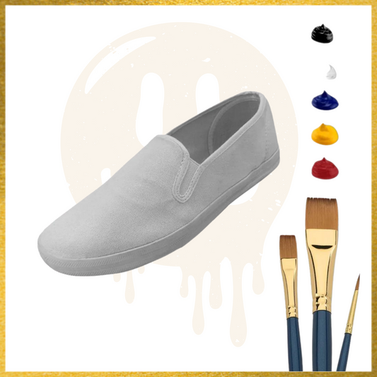 Slip-On Sneaker Painting  Kit